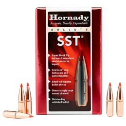 Hornady 33102 SST  338 Cal .338 200 gr Super Shock Tip 100 Per Box 15 Case