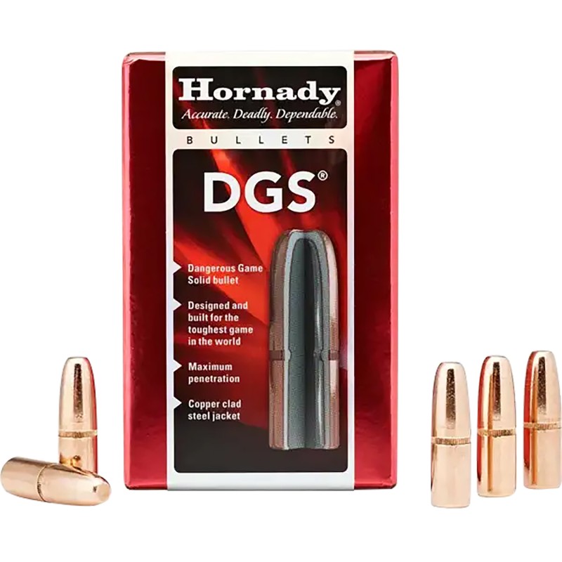 Hornady 4241 DGS  423 Cal .423 400 gr Dangerous Game Solid 50 Per Box 15 Case