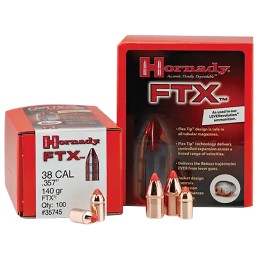 Hornady 45218 FTX  45 Cal .452 225 gr Flex Tip eXpanding 100 Per Box 15 Case