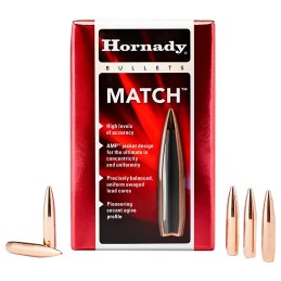 Hornady 27200 Match  270 Cal .277 110 gr Hollow Point Boat Tail 100 Per Box 25 Case