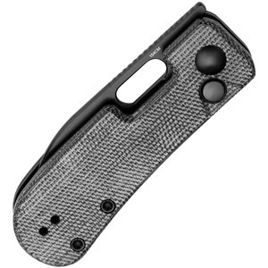 Banish Button Lock Black