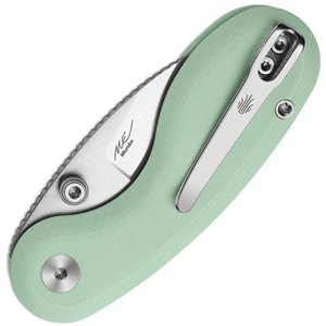 Microbe Button Linerlock Grn