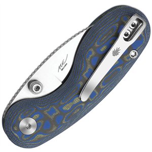 Kizer Cutlery 5.41" 14C28N Stainless Steel Black Micarta V2742A6