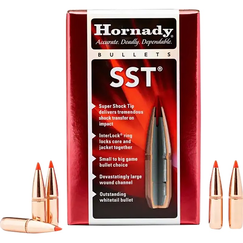 Hornady 25522 SST  25 Cal .257 117 gr Super Shock Tip 100 Per Box 25 Case