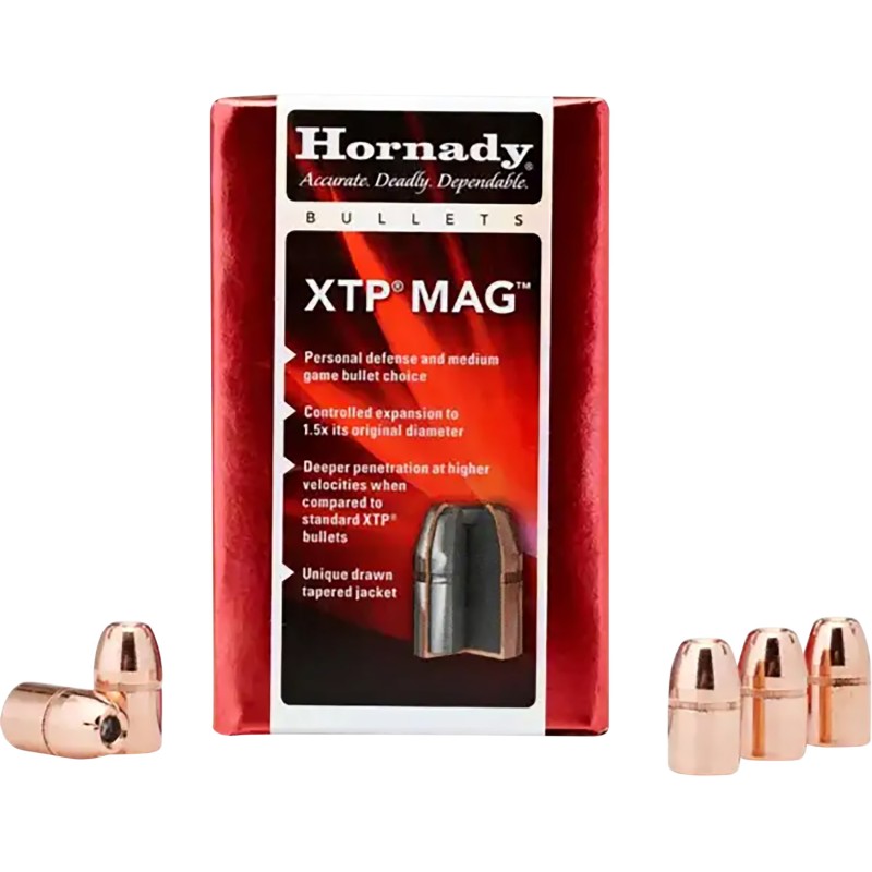 Hornady 50100 XTP Mag 50 Cal .500 350 gr XTP MAG 50 Per Box 15 Case