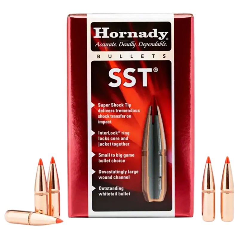 Hornady 3233 SST  8mm .323 170 gr Super Shock Tip 100 Per Box 15 Case