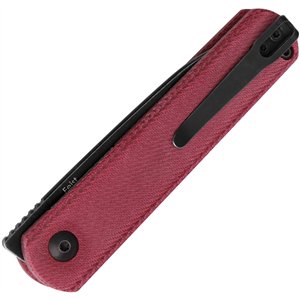 Feist Linerlock Red Micarta