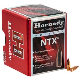 Hornady 17016 NXT  17 Cal .172 15.50 gr NTX 100 Per Box 40 Case