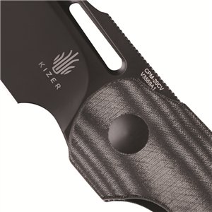 October Linerlock Blk Micarta