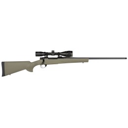 Howa HGP2300G M1500 Gamepro Gen2 300 Win Mag 31 24 Threaded Barrel Blued Metal Finish Green Fixed Hogue PillarBedded Overmolded 