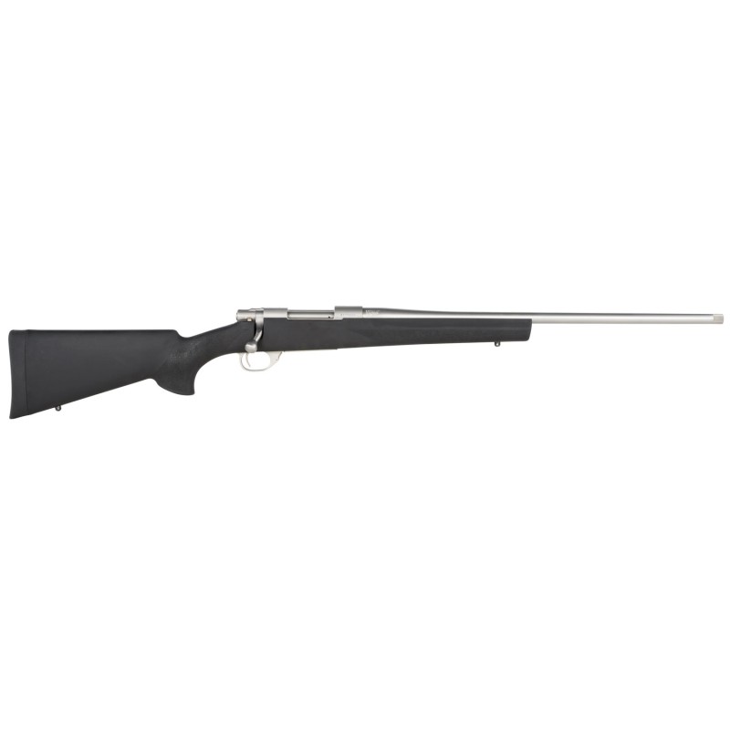 Howa HGR72512 M1500 Hogue 6.5 Creedmoor 51 22 Stainless Barrel Stainless Steel Receiver Black Hogue OverMolded Synthetic Stock