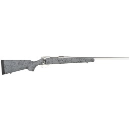 Howa HHS62511 M1500 HS Precision 6.5 Creedmoor 51 22 Stainless Steel Metal Finish  Gray Black Webbed Fixed HS Precision Stock