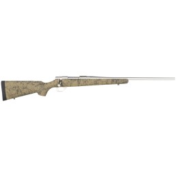 Howa HHS63113 M1500 HS Precision 308 Win 51 22 Stainless Steel Metal Finish  Green Black Webbed Fixed HS Precision Stock