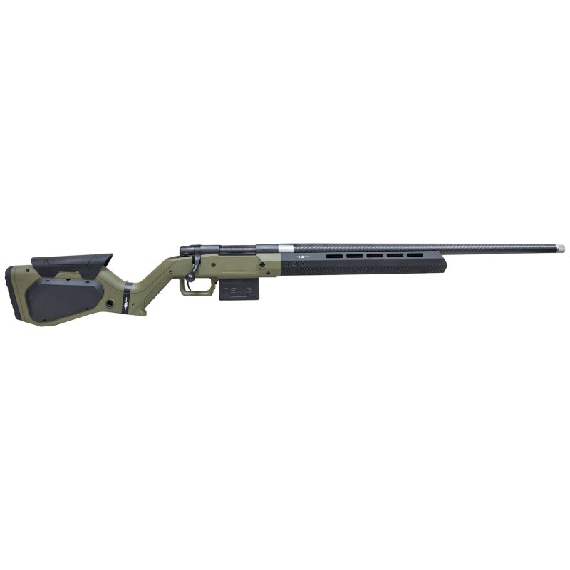 Howa HHERA65CODG M1500 Hera 6.5 Creedmoor 51 22 Threaded Barrel Black Rec OD Green  Black Hera H7 Chassis Stock