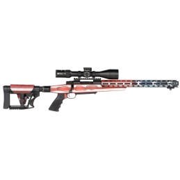 Howa HFLG30816 M1500 APC Chassis Gen2 308 Win 101 16.25 Barrel American Flag Cerakote Receiver American Flag 6 Position LuthAR M