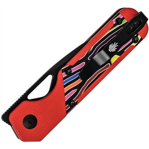 Mini Militaw Framelock Red