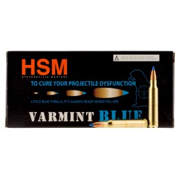 HSM 22354N Varmint  223 Rem 54gr Sierra BlitzKing 20 Per Box 25 Case