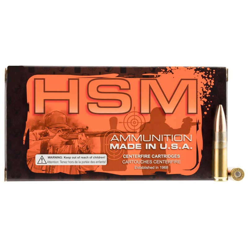 HSM 300BLK4N Match  300 Blackout 220 gr Sierra MatchKing BTHP 20 Per Box 25 Case