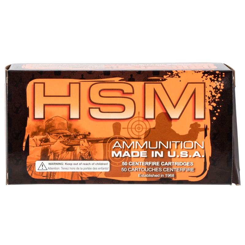 HSM 221FB9N Varmint  221 Rem Fireball 50 gr Hornady V Max 50 Per Box 10 Case