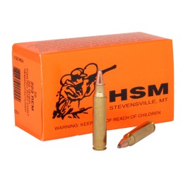 HSM 2232 Varmint  223 Rem 55 gr Soft Point 50 Per Box 20 Case