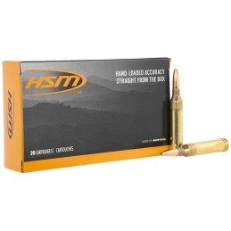 HSM 264WM1N Standard  264 Win Mag 140 gr Soft Point 20 Per Box 20 Case