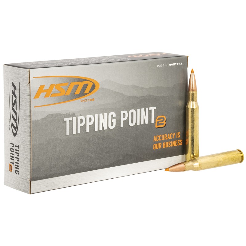 HSM 28016N Tipping Point Super Shock Tip 280 Rem 162 gr Hornady SST 20 Per Box 20 Case