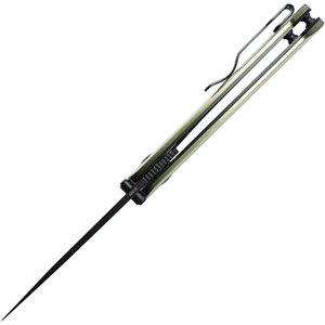 Shot Linerlock Green Alum