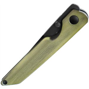 Shot Linerlock Green Alum