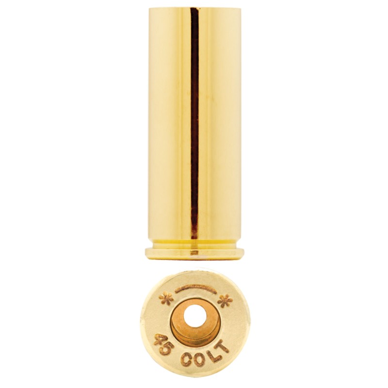 Starline Brass 45LCEUP100 Unprimed Cases  Handgun 45 Colt LC Unprimed Brass 100 Per Bag