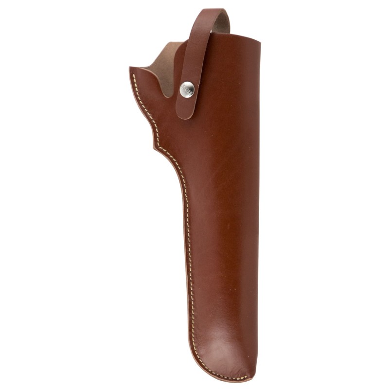 Hunter Company 1150 Hip Holster  OWB Chestnut Tan Leather Belt Loop Fits SW 500 Fits 8.37 Barrel Right Hand