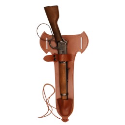 Hunter Company 1892C 1892 Trapper  OWB Tan Leather Belt Slide Fits Henry Mares Leg Fits Rossi Ranch Hand Right Hand