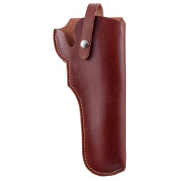 Hunter Company 1182 Hip Holster  OWB Chestnut Tan Leather Belt Loop Fits Taurus Judge Fits 6.50 Barrel Right Hand