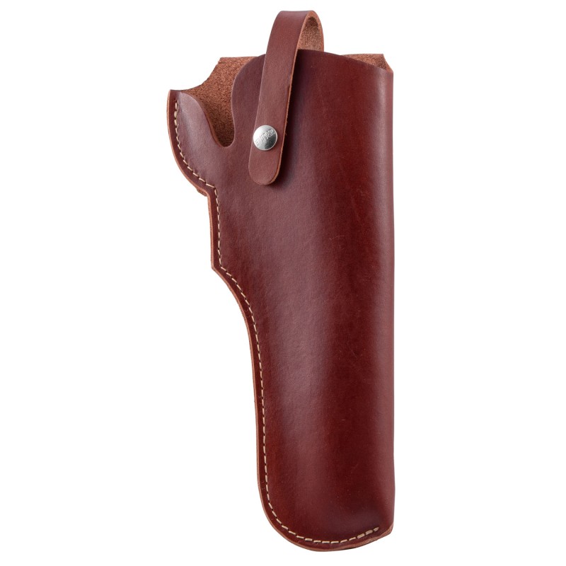 Hunter Company 1182 Hip Holster  OWB Chestnut Tan Leather Belt Loop Fits Taurus Judge Fits 6.50 Barrel Right Hand