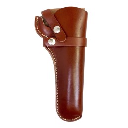 Hunter Company 110016 Belt  OWB Size 16 Chestnut Tan Leather Belt Loop Fits SA Revolver Fits 4.755.50 Barrel Right Hand Compatib