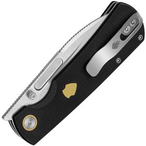 Retro Linerlock Black G10
