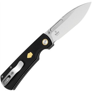 Retro Linerlock Black G10