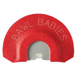 Hunters Specialties JSDIA5  Bawl Babies Diaphragm Call Attracts Multiple Red Horseshoe Cut