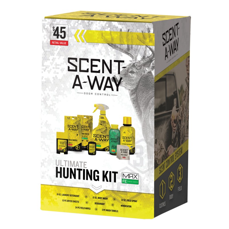 ScentAWay 100099 Max Ultimate Hunting Kit Odor Eliminator Odorless Scent