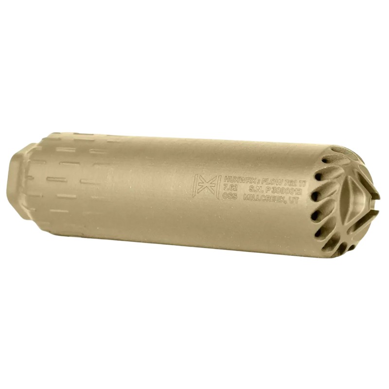 Huxwrx 2747 FLOW 762 TI  30 Cal 7.62mm 6.70 FDE Titanium 5824 tpi DT Mount