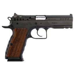 Tanfoglio IFG TFSTOCKI45 Defiant Stock I 45 ACP Caliber with 4.50 Barrel 101 Capacity Overall Black Finish Steel Picatinny RailB