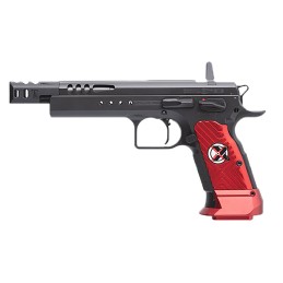 Tanfoglio IFG TFDOMX9 Domina Xtreme 9mm Luger 171 5.20 Black Polygonal Rifled Barrel Black Black Steel Slide Black Steel Frame w