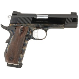 Tyler Gun Works TGWCMCC45 Custom 1911 Commander 45 ACP 71 4.25 Stainless Match Grade Barrel Blued Serrated Steel Slide Color Cas