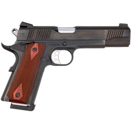 Tyler Gun Works TGWGVBL45M Custom 1911 Government 45 ACP 71 5 Stainless Match Grade Barrel Blued Serrated Steel Slide Blued Stee