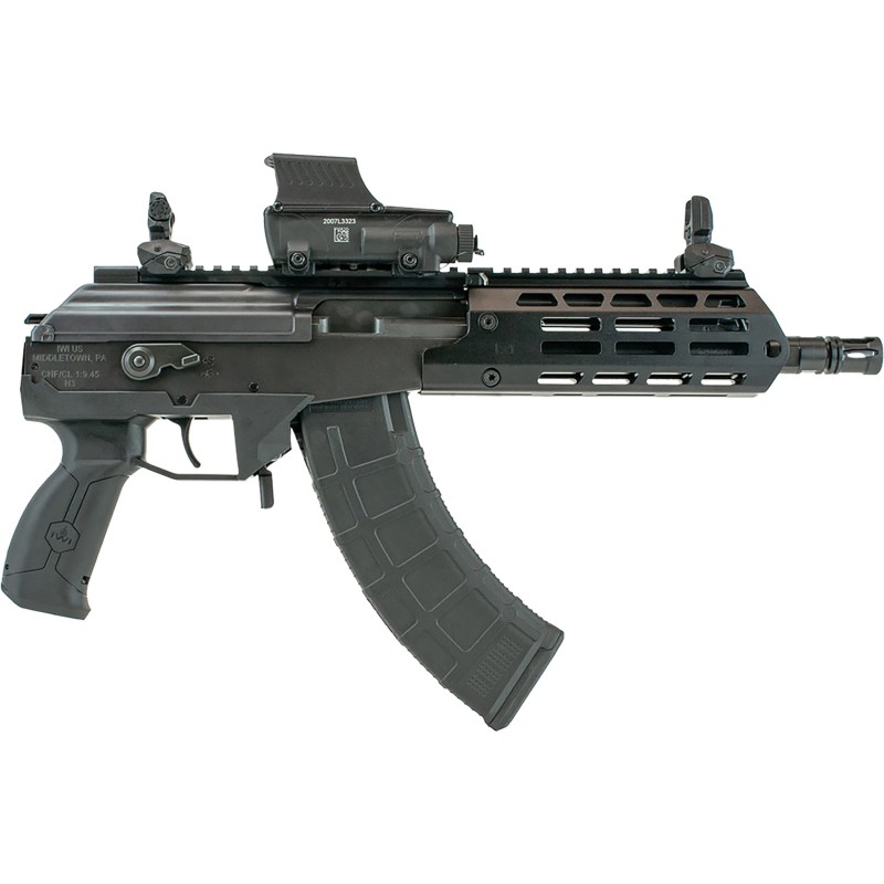 IWI US GAP36 Galil Ace Gen2 7.62x39mm Caliber with 8.30 Barrel 301 Capacity Black Metal Finish Black Polymer Grip Right Hand