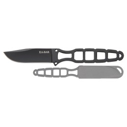 KaBar 1118BP Skeleton  2.50 Fixed Clip Point Plain Black 5Cr15MoV SS Blade Black Skeletonized 5Cr15MoV SS Handle Includes Sheath