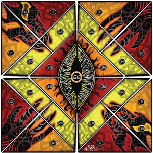 Hellhawk Throwing Triple Set