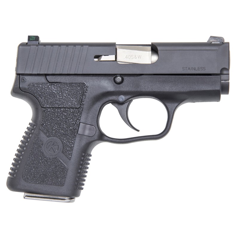 Kahr Arms PM4044N PM  40 SW Caliber with 3.10 Barrel 51 or 61 Capacity Black Finish Frame Serrated Matte Black Stainless Steel S