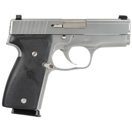 Kahr Arms K9093NA K  9mm Luger Caliber with 3.50 Barrel 71 Capacity Overall Matte Stainless Steel Finish Serrated Slide Textured