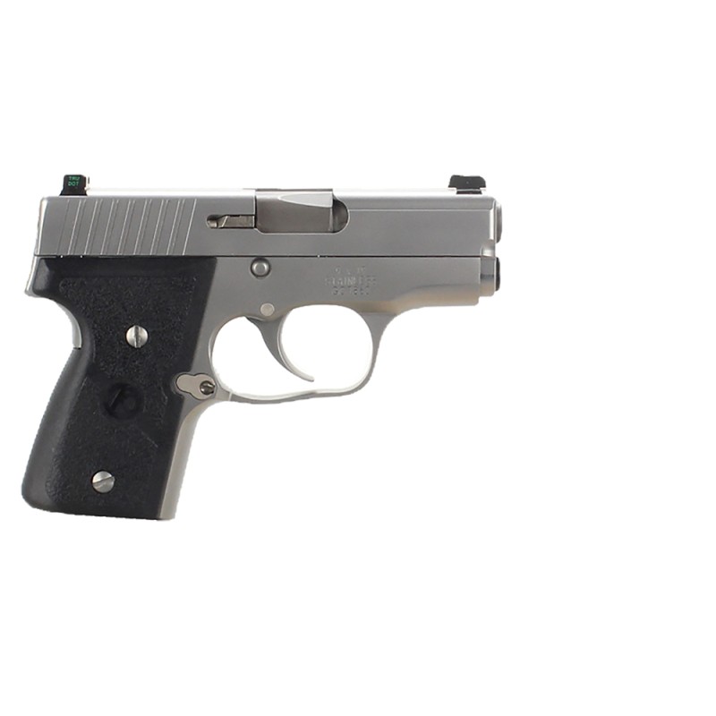 Kahr Arms M9093A MK CA Compliant 9mm Luger Caliber with 3 Barrel 61 or 71 Capacity Overall Matte Stainless Steel Finish Serrated