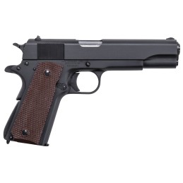 AutoOrdnance 1911BKO9 1911 A1 GI Spec 9mm Luger 91 5 Stainless Steel Barrel Matte Black Serrated Carbon Steel Slide  Frame wBeav